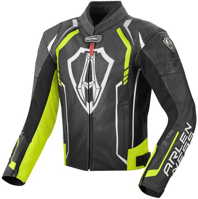 Arlen Ness Motorradjacke Track Motorrad Lederjacke günstig online kaufen