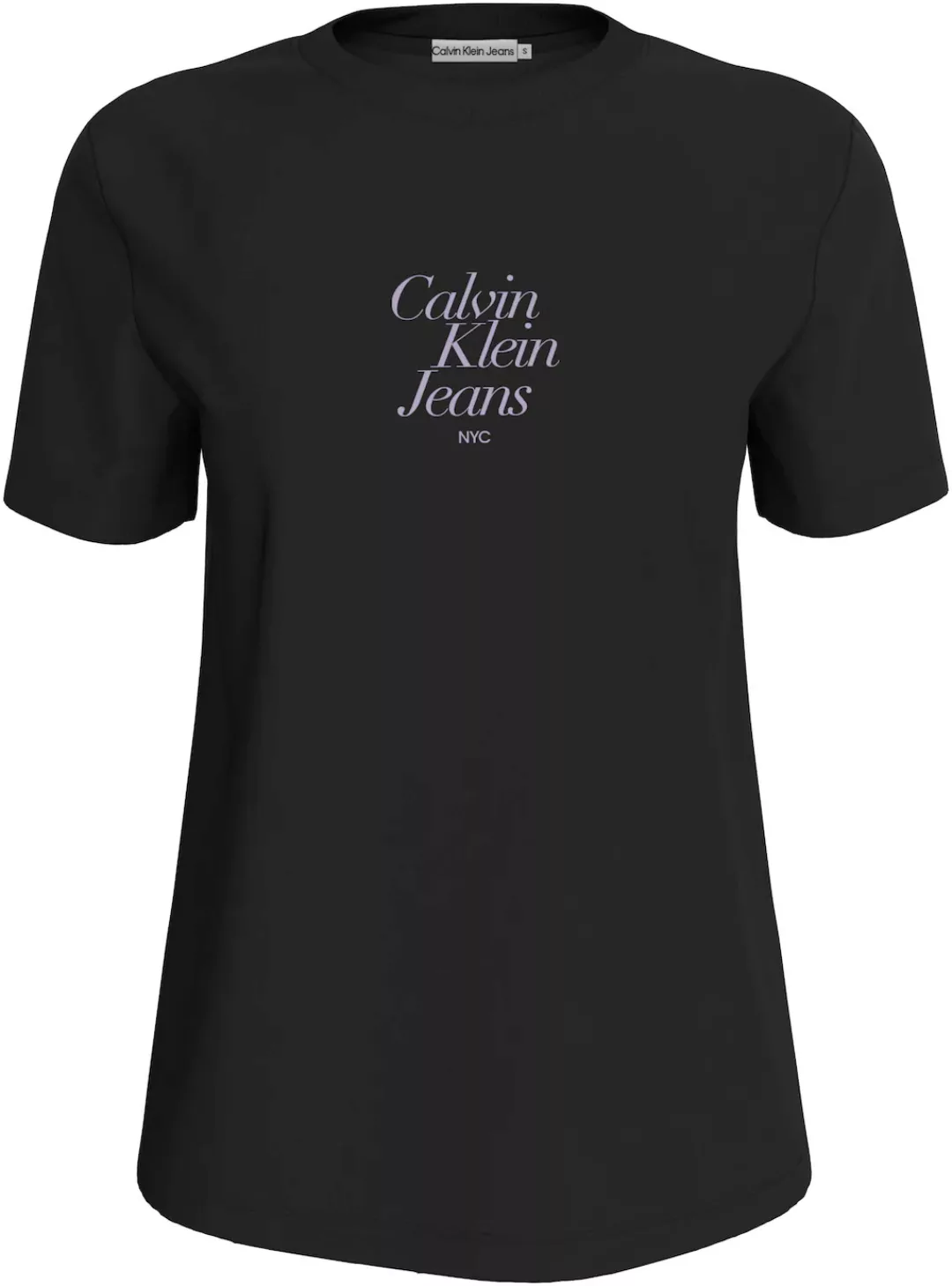 Calvin Klein Jeans T-Shirt FONT GRAPHIC REGULAR TEE mit Logoschriftzug günstig online kaufen