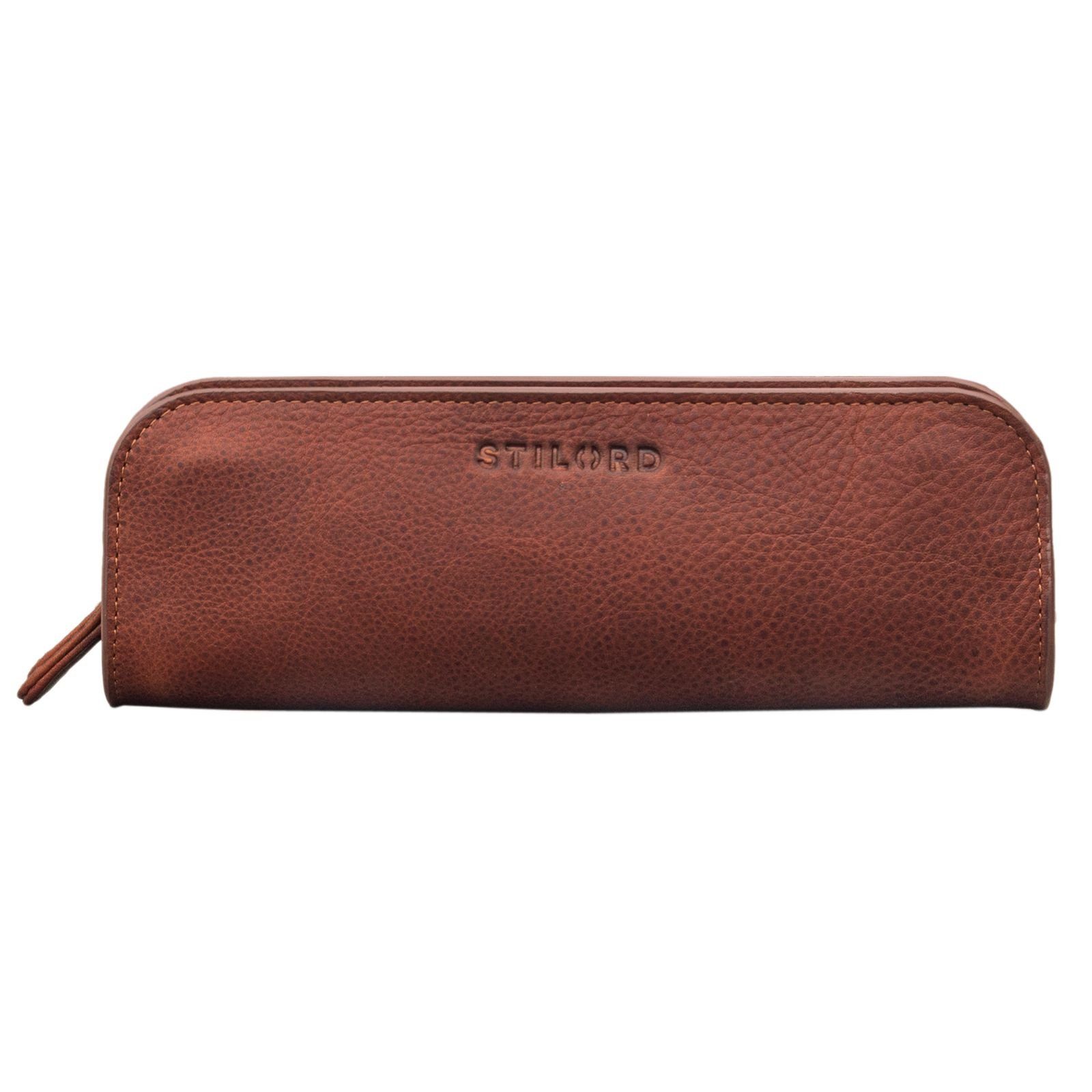 STILORD Etui "Alfie" Leder Mäppchen Vintage günstig online kaufen