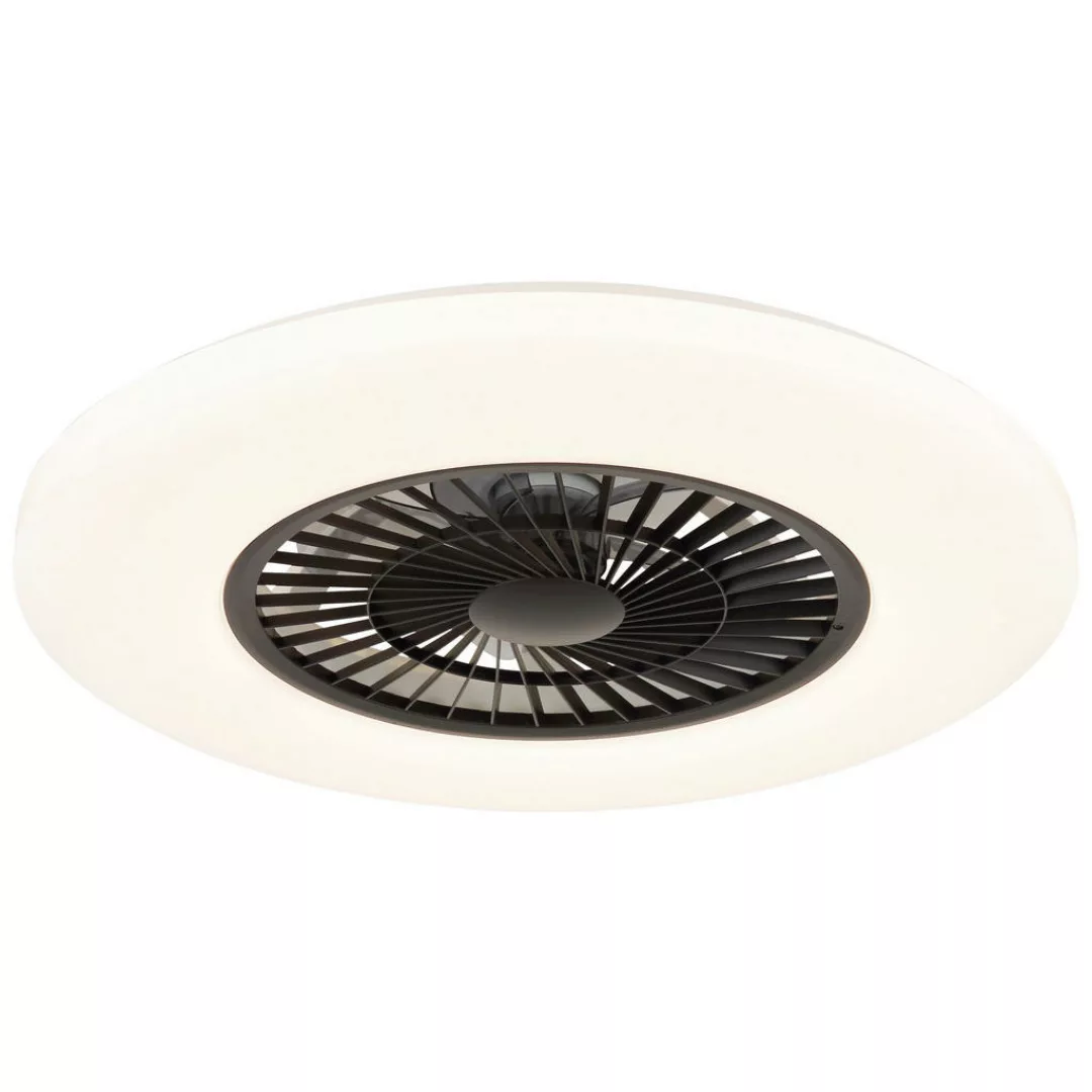 GLOBO LED-Deckenventilator Opal weiß H/D: ca. 15,4x59,5 cm max. 40 W günstig online kaufen