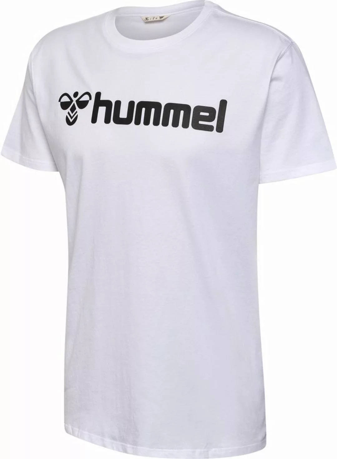 hummel T-Shirt T-Shirt Regular Fit Stretch Rundhalsausschnitt Logo 7928 in günstig online kaufen