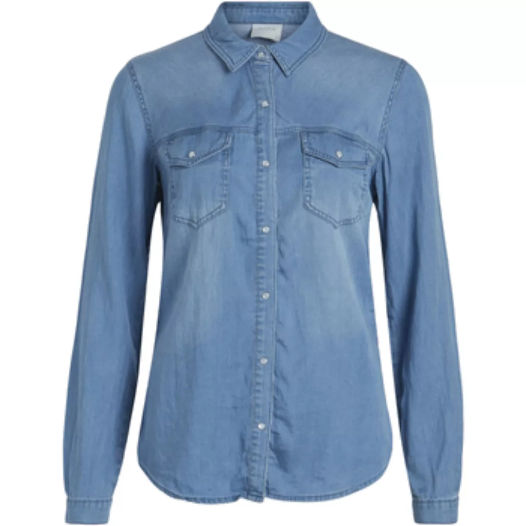 Vila  Blusen VIBISTA DENIM-HEMD 14033008 günstig online kaufen