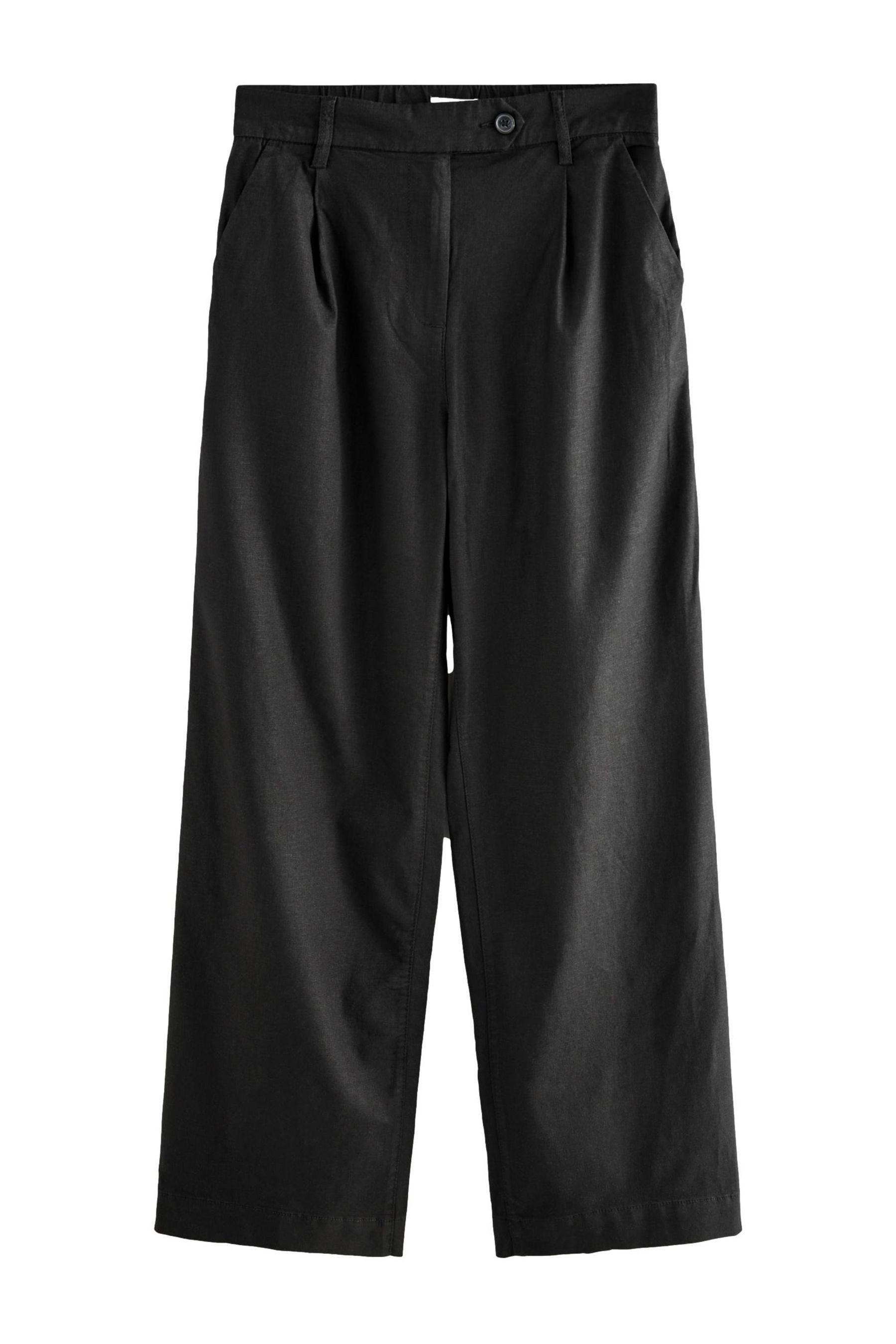Next Leinenhose Leinenhose mit weitem Bein günstig online kaufen