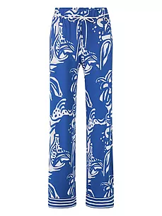 „Wide Fit“-Hose Marc Cain blau günstig online kaufen