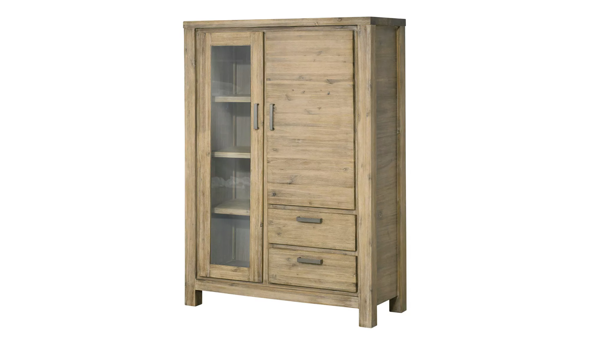 Woodford Vitrine  Borneo ¦ holzfarben ¦ Maße (cm): B: 109 H: 155 T: 45 Schr günstig online kaufen