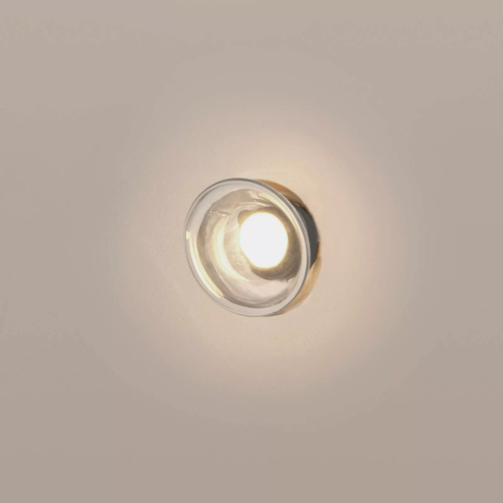 Karman Agua LED-Wandleuchte, IP44, Glas klar günstig online kaufen