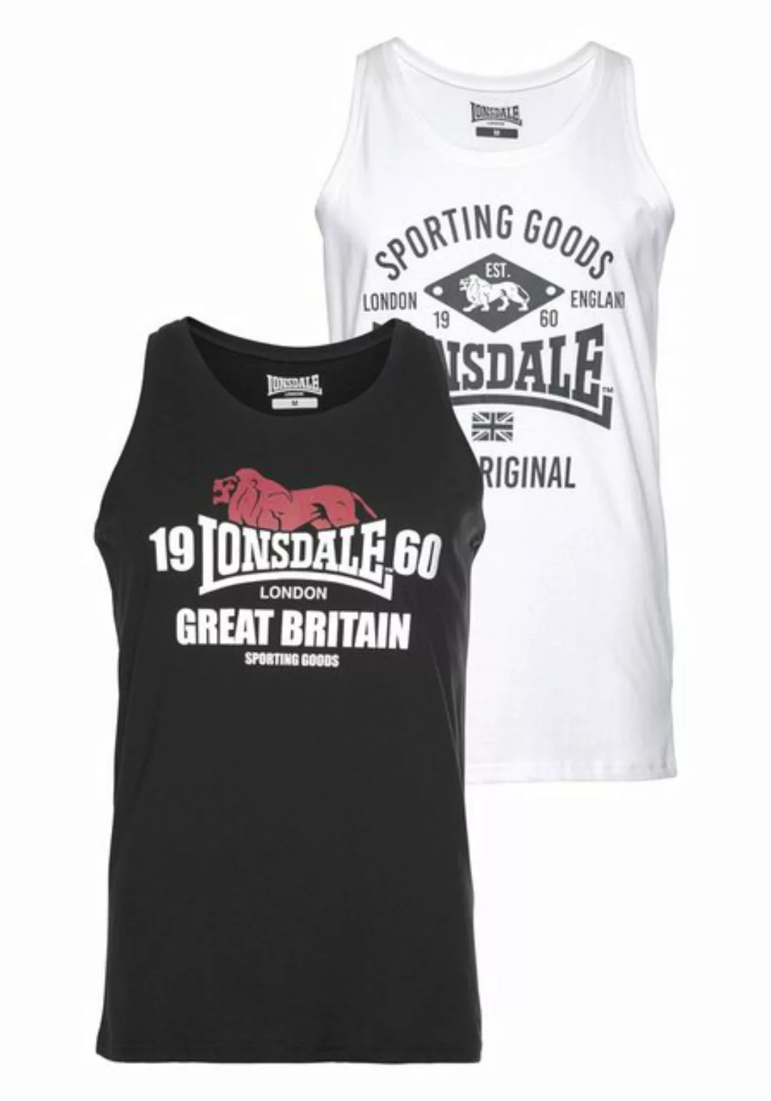 Lonsdale Tanktop, (Packung, 2 tlg., 2er-Pack) günstig online kaufen