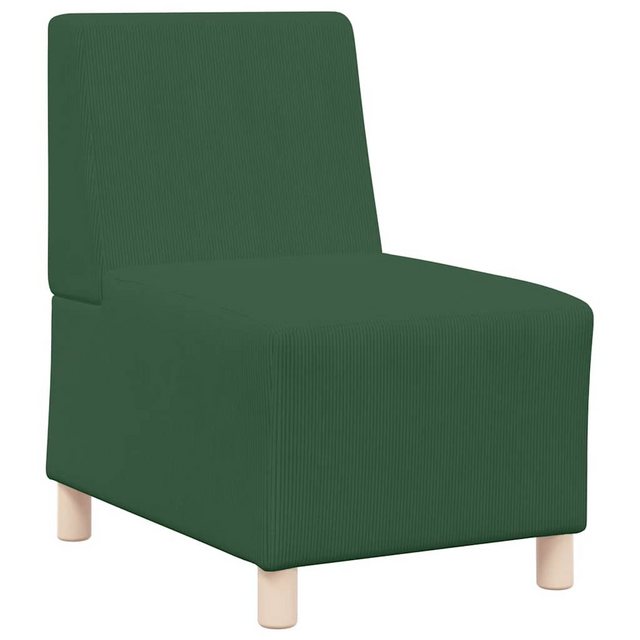 vidaXL Sofa Sessel Dschungelgrün 55 cm Cordstoff günstig online kaufen