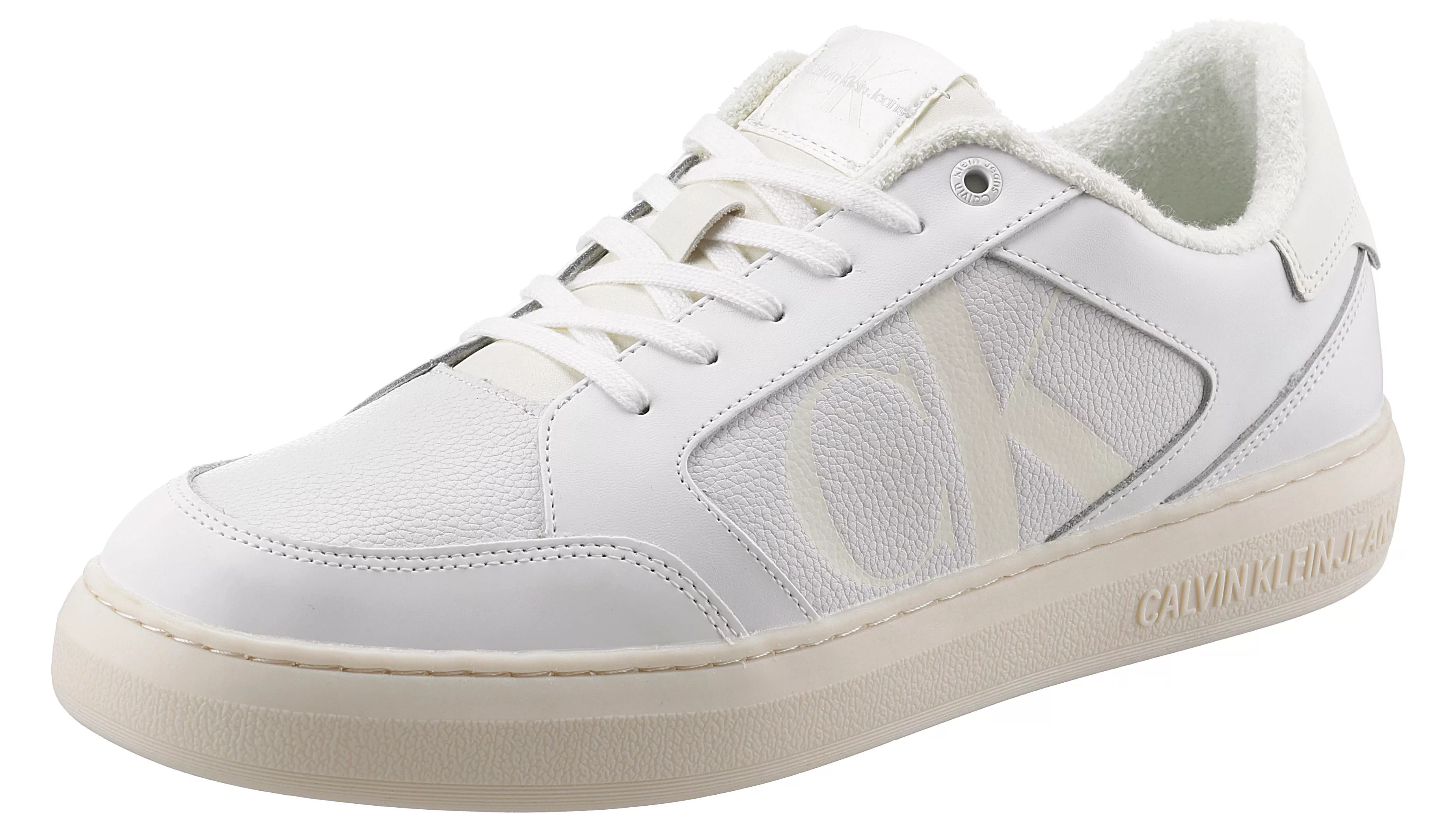 Calvin Klein Jeans Sneaker, mit CK-Logo seitlich, Freizeitschuh, Halbschuh, günstig online kaufen