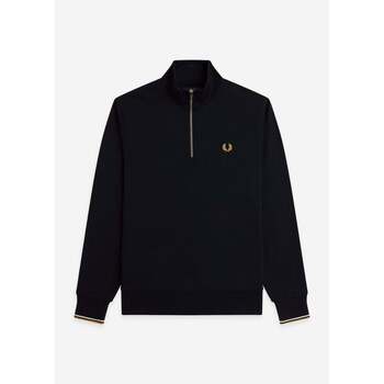 Fred Perry  Pullover Half zip sweat-shirt - navy ecru honeycomb günstig online kaufen