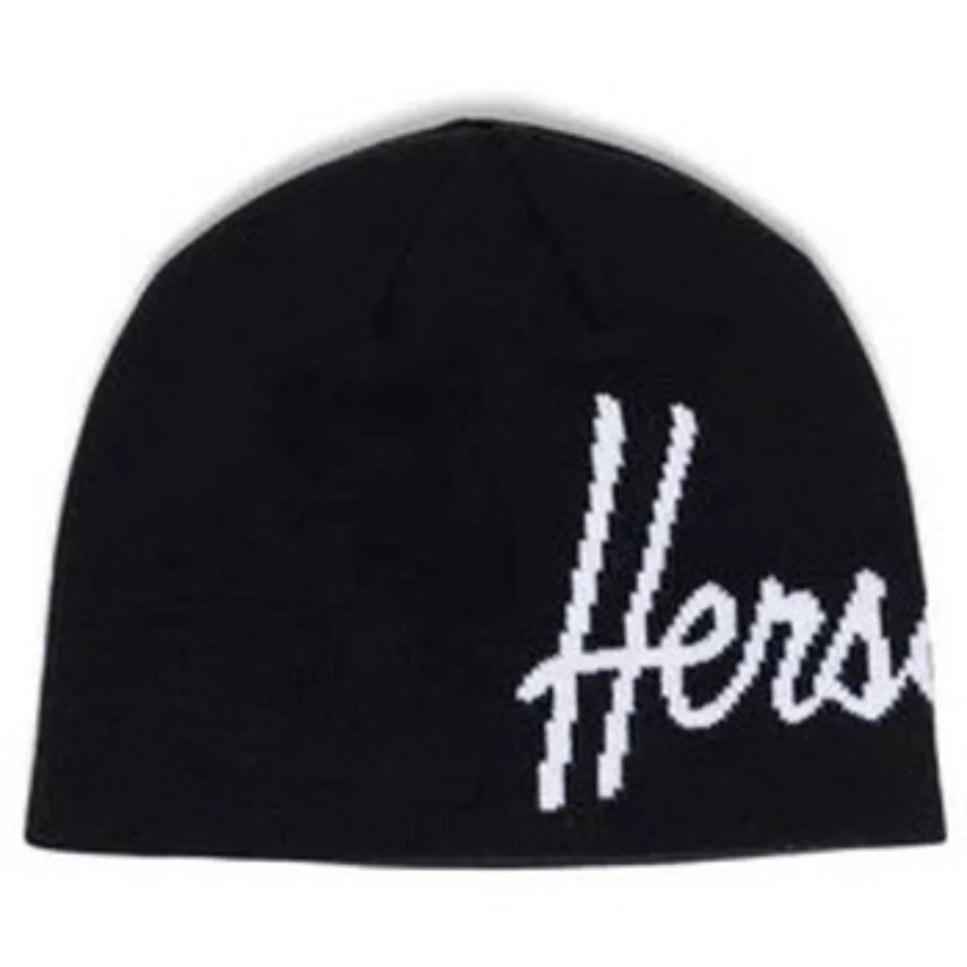 Herschel  Mütze Gorro Herschel Skullcap Script Black/Blanc De Blanc günstig online kaufen