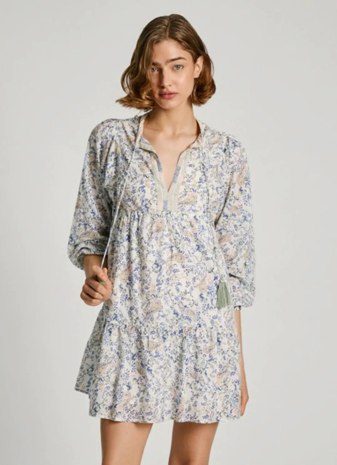 Pepe Jeans Tunikakleid "MAISIE", mit Paisley-Print, Baumwollqualität günstig online kaufen