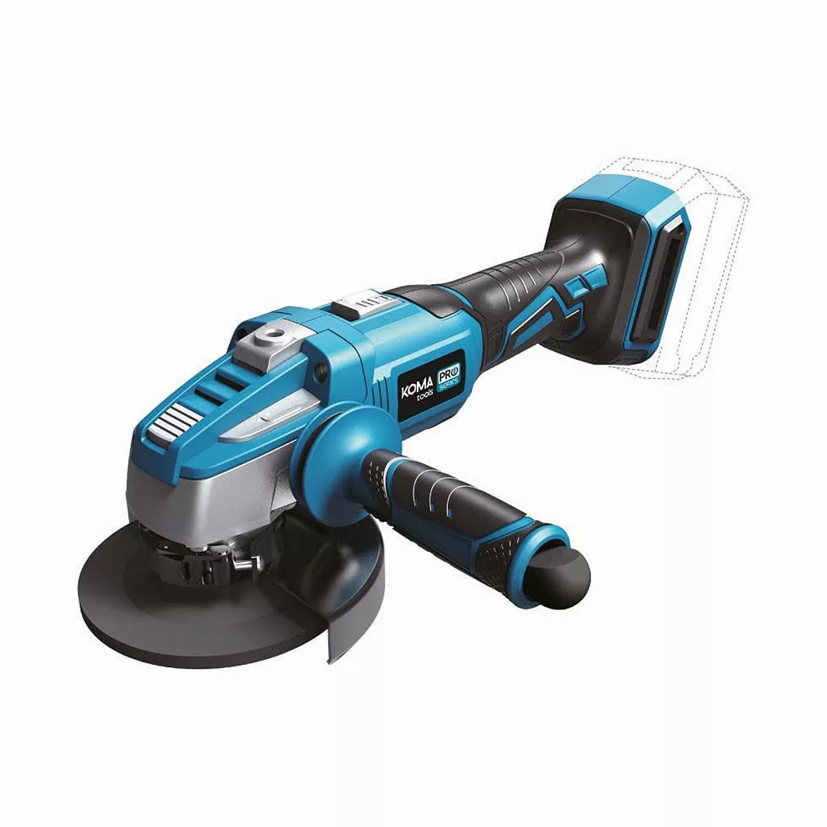 Winkelschleifer Koma Tools 4 Ah 20 V 125mm günstig online kaufen