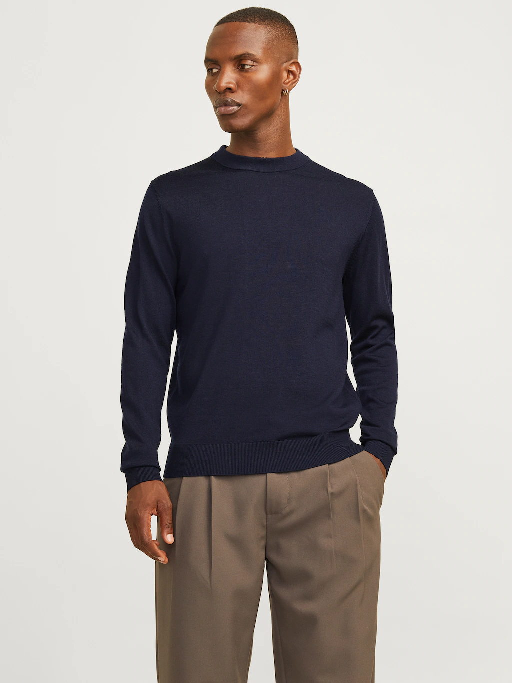 Jack & Jones Strickpullover "JPRBLAMILANO STITCH KNIT CREW NECK SN" günstig online kaufen