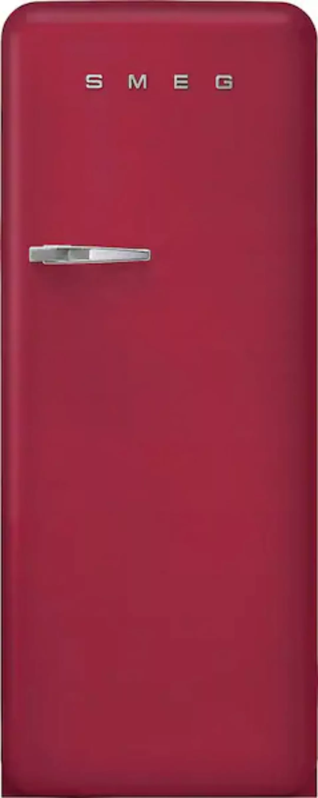 Smeg - FAB28 Kühlschrank mit Gefrierfach matt lackiert - rubinrot/matt lack günstig online kaufen