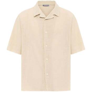 Dandalo  Hemdbluse Leon Oversize Lapel Collar Short Sleeve Shirt günstig online kaufen