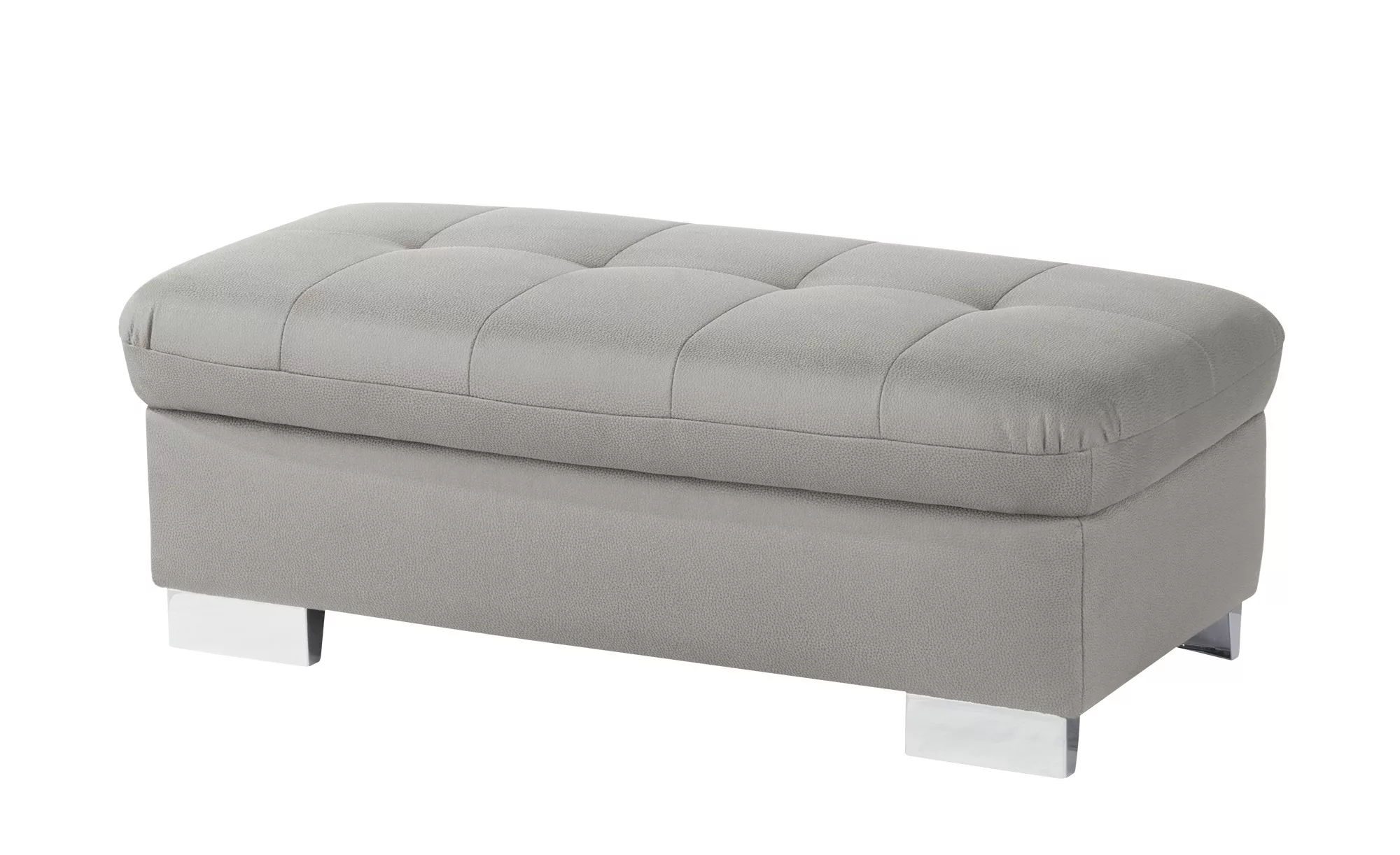 Lounge Collection Hocker  Inka ¦ grau ¦ Maße (cm): B: 130 H: 46 T: 65.0 Pol günstig online kaufen