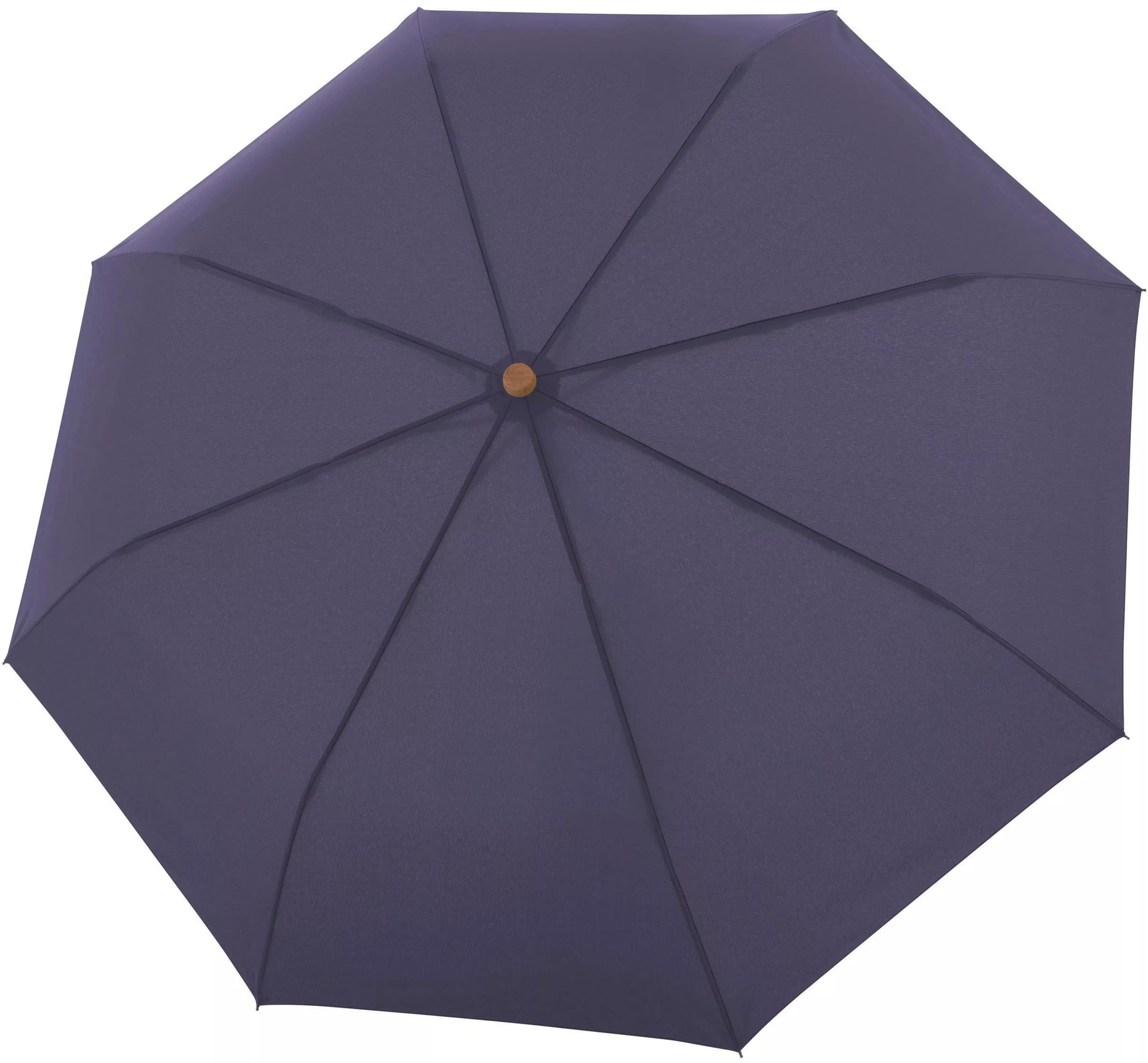 doppler Taschenregenschirm "nature Mini uni, perfect purple", aus recycelte günstig online kaufen