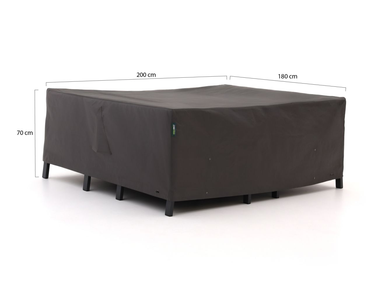 Kees Smit Gartenmöbelabdeckung Sessel-Sofa Lounge-Set 200x180x70 cm günstig online kaufen