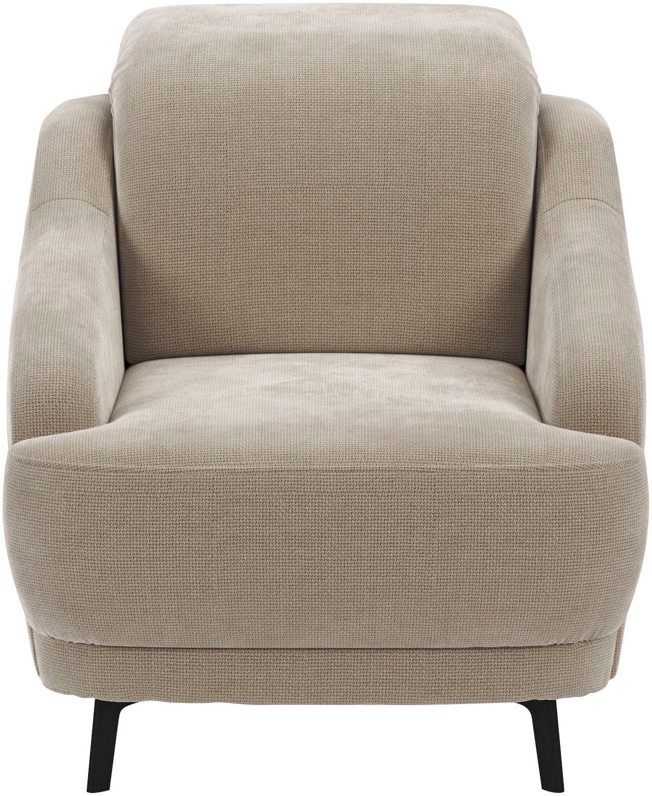 sit&more Sessel Blues (1-St), mit Metallfüßen, günstig online kaufen