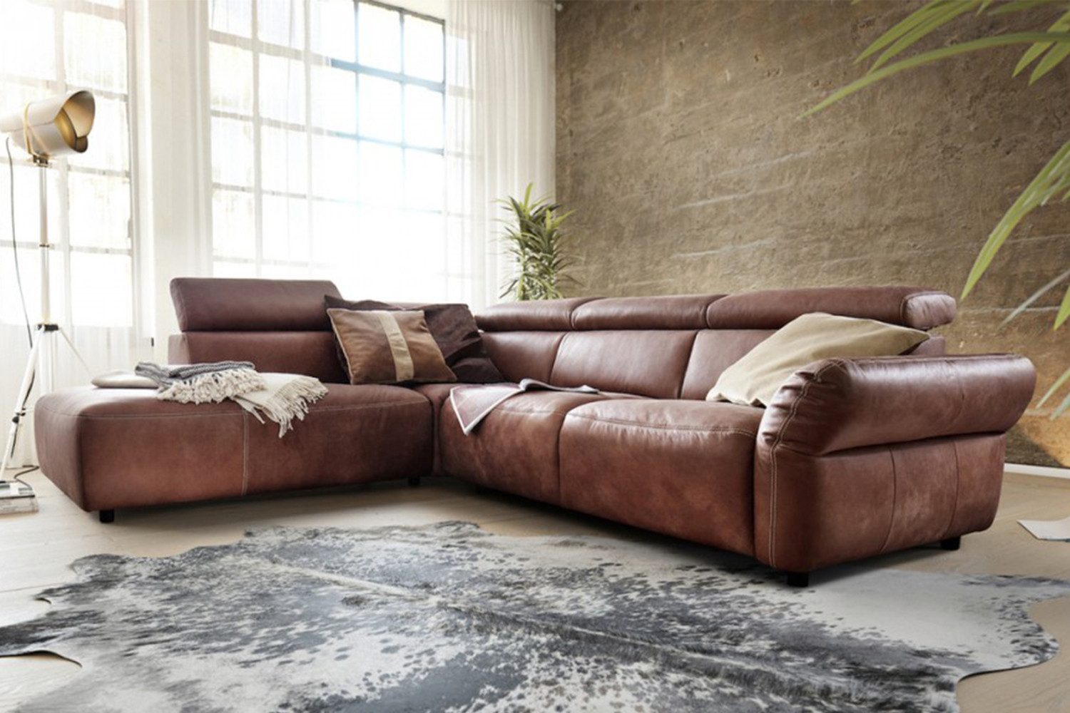 KAWOLA Ecksofa RISO, Couch L-Form rechts günstig online kaufen