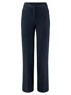 Knöchellange Straight Fit-Hose Peter Hahn blau günstig online kaufen