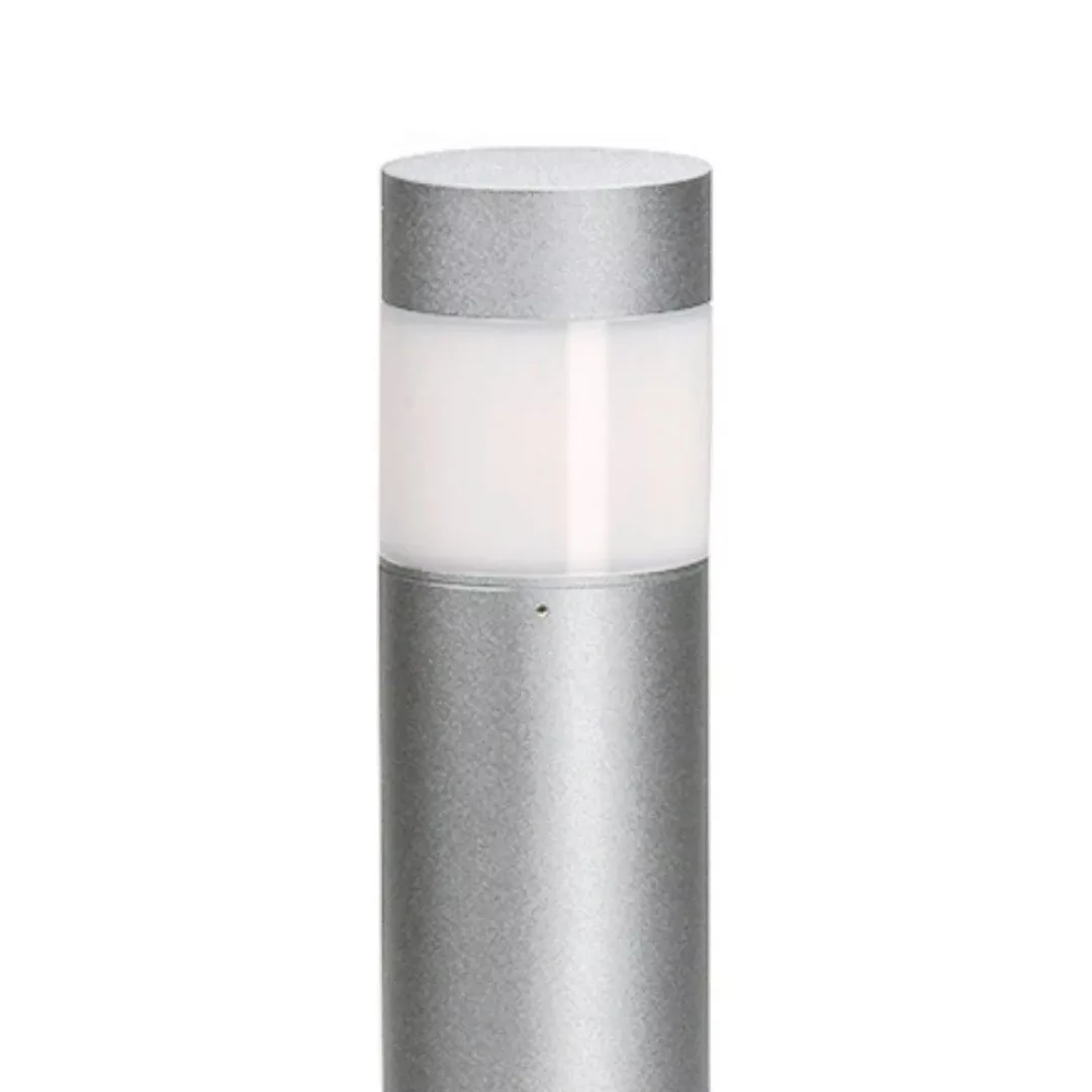 LED Wegeleuchte in Silber und Weiß 10W 1200lm IP54 900mm günstig online kaufen