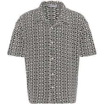 Dandalo  Hemdbluse Gerard Oversize Lapel Collar Short Sleeve Shirt günstig online kaufen