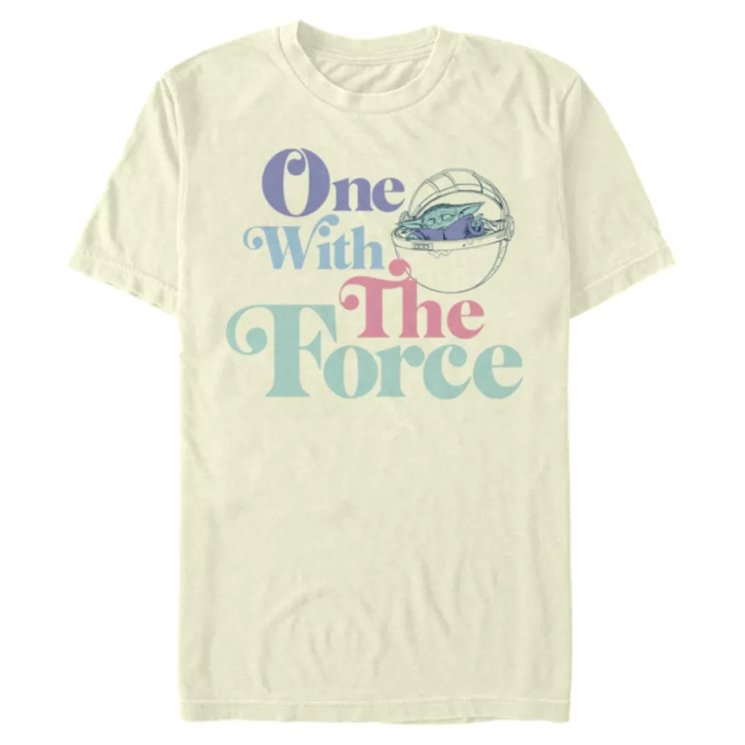 Star Wars - The Mandalorian - Yoda Pastel Force - Männer T-Shirt günstig online kaufen