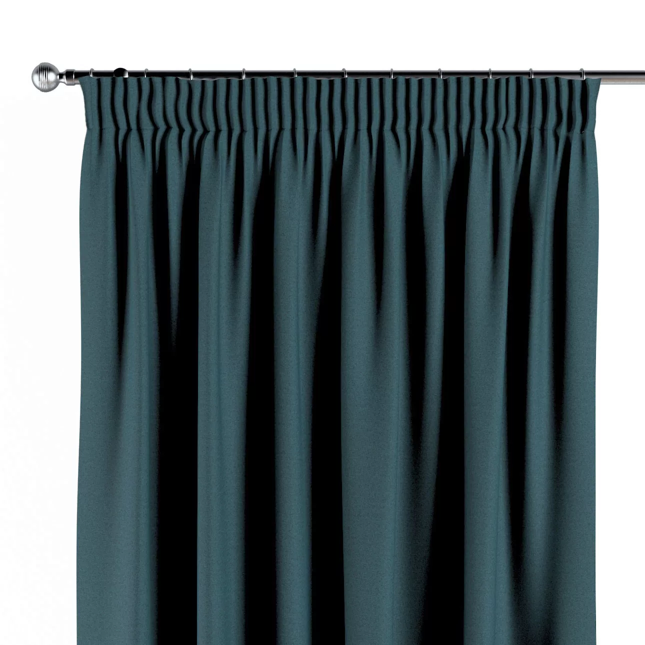 Vorhang mit Kräuselband, blau, Blackout Soft (269-24) günstig online kaufen