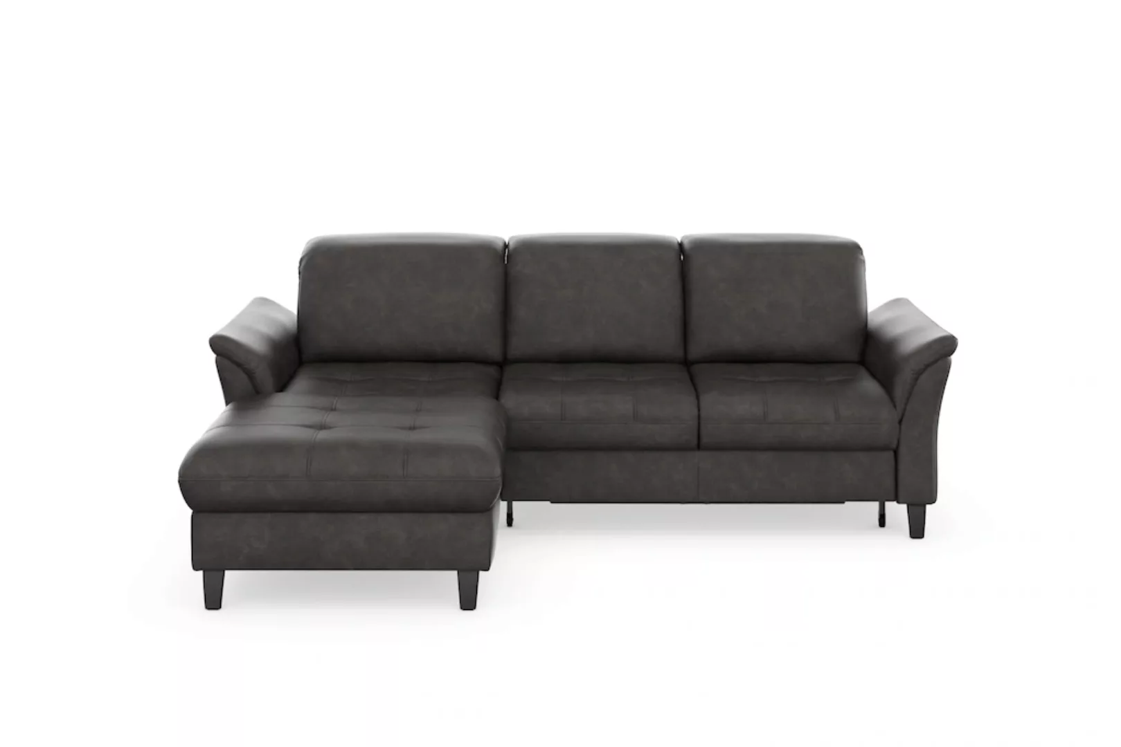 sit&more Ecksofa »Maggiore L-Form«, wahlweise mit Kopfteilverstellung, Bett günstig online kaufen