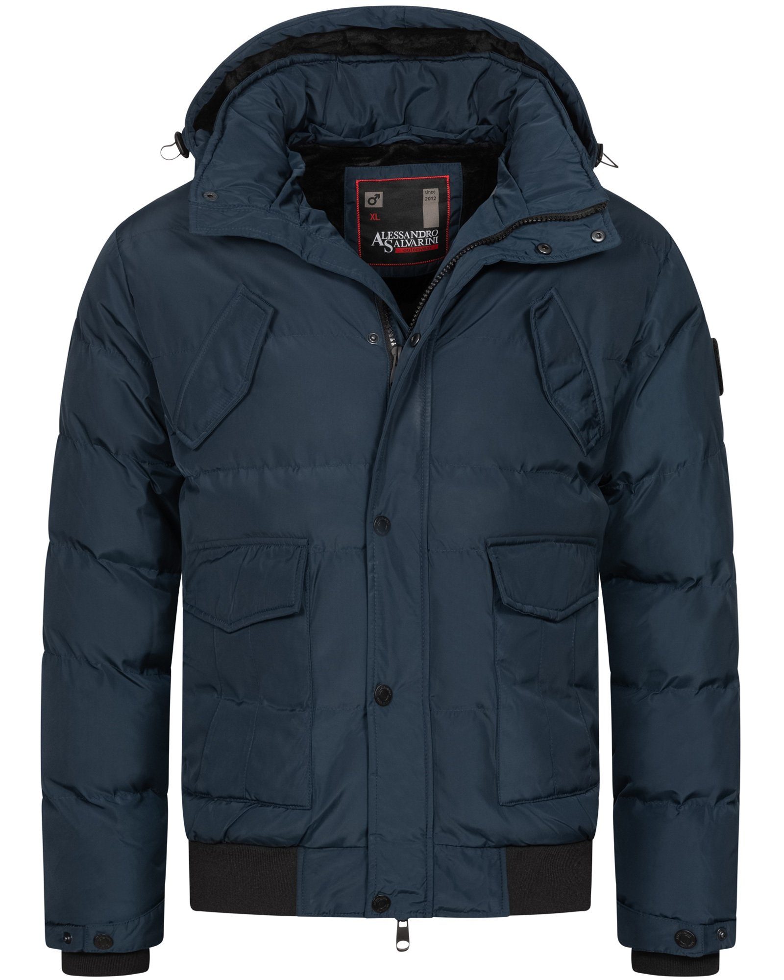 Alessandro Salvarini Winterjacke "ASLeonio", mit warmem Teddyfell und abneh günstig online kaufen