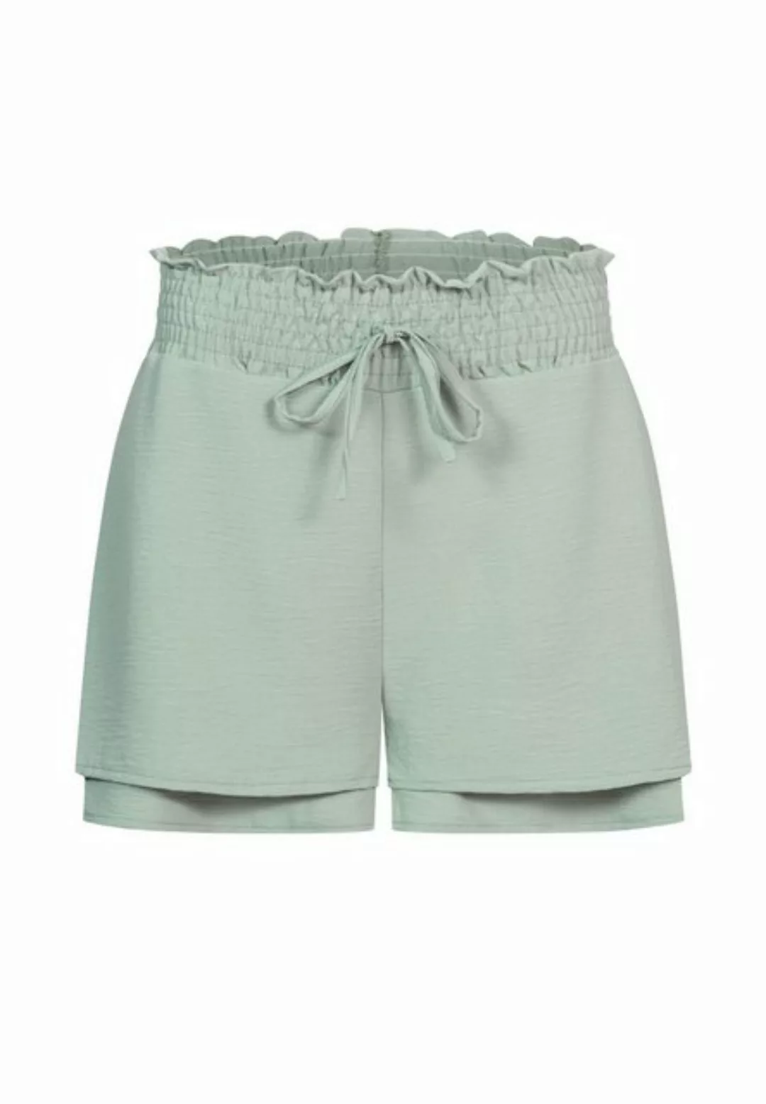 CLOUD 5IVE Shorts CLOUD 5IVE Musselin Shorts 2-Lagig mit Gummibund (1-tlg) günstig online kaufen