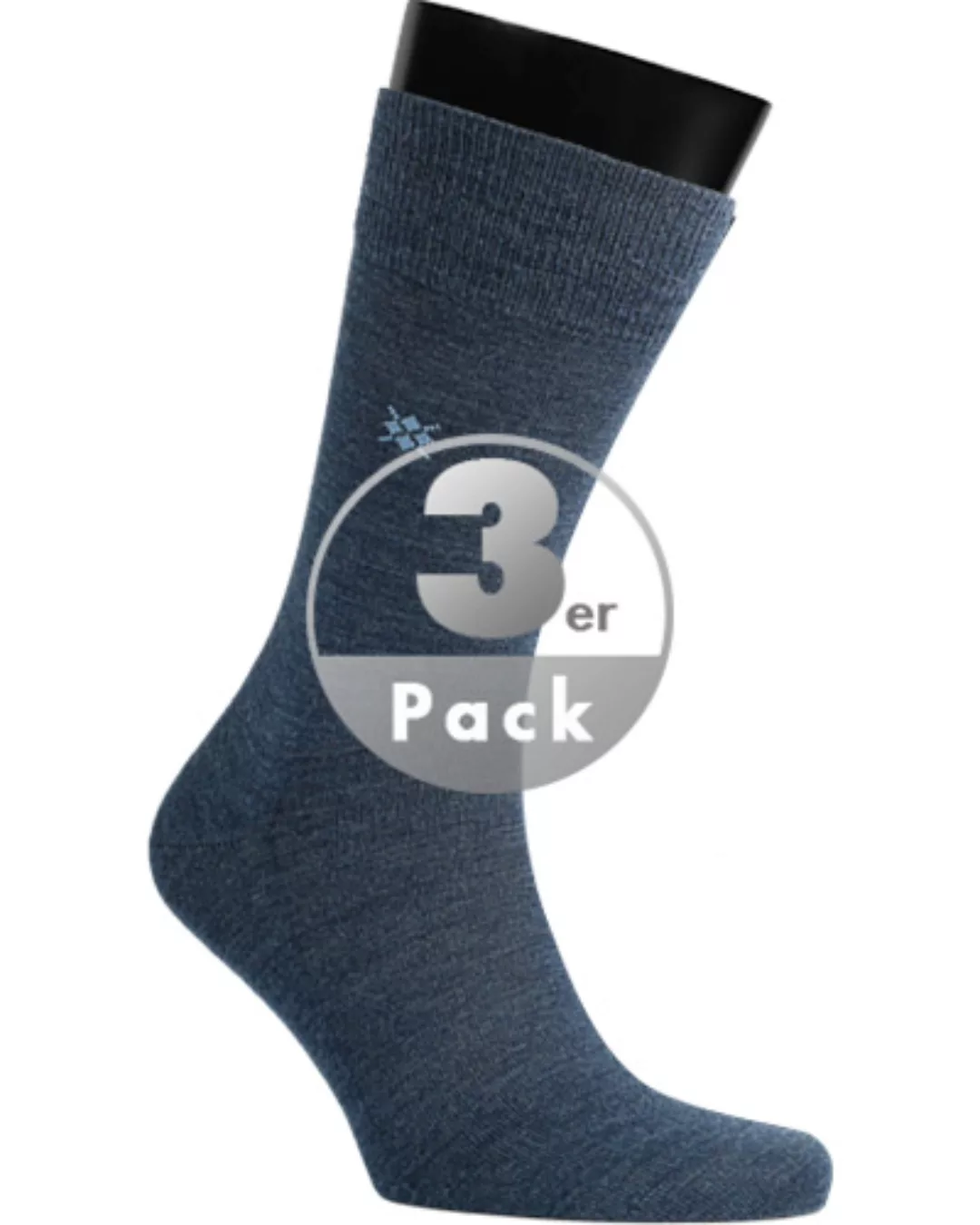 Burlington Socken Leeds 3er Pack 21007/6688 günstig online kaufen