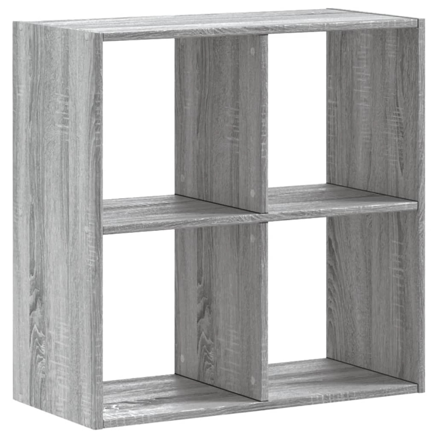 vidaXL Bücherregal Grau Sonoma 68,5x32x68,5 cm Holzwerkstoff günstig online kaufen