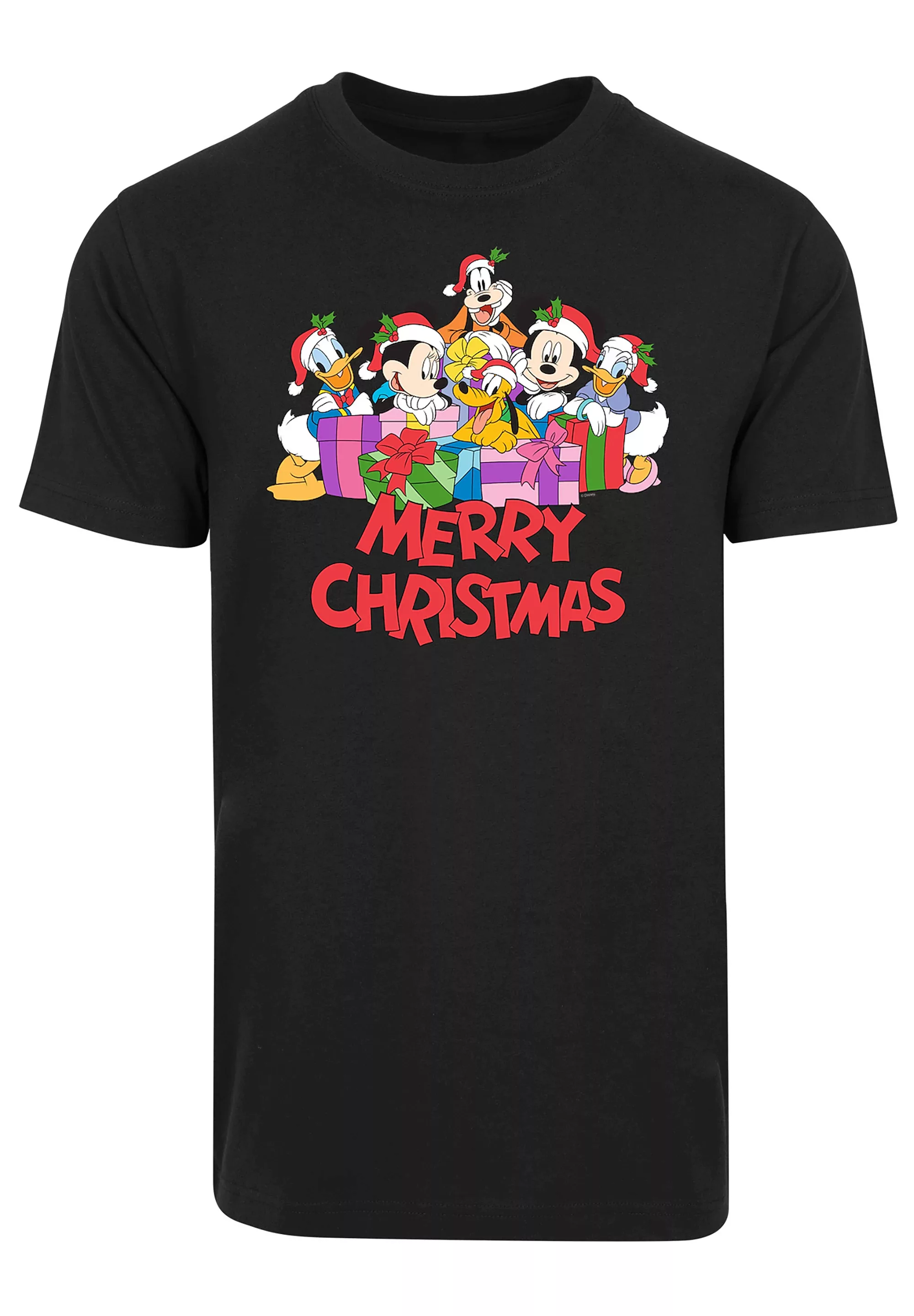 F4NT4STIC T-Shirt "Disney Micky Maus Merry Christmas", Print günstig online kaufen