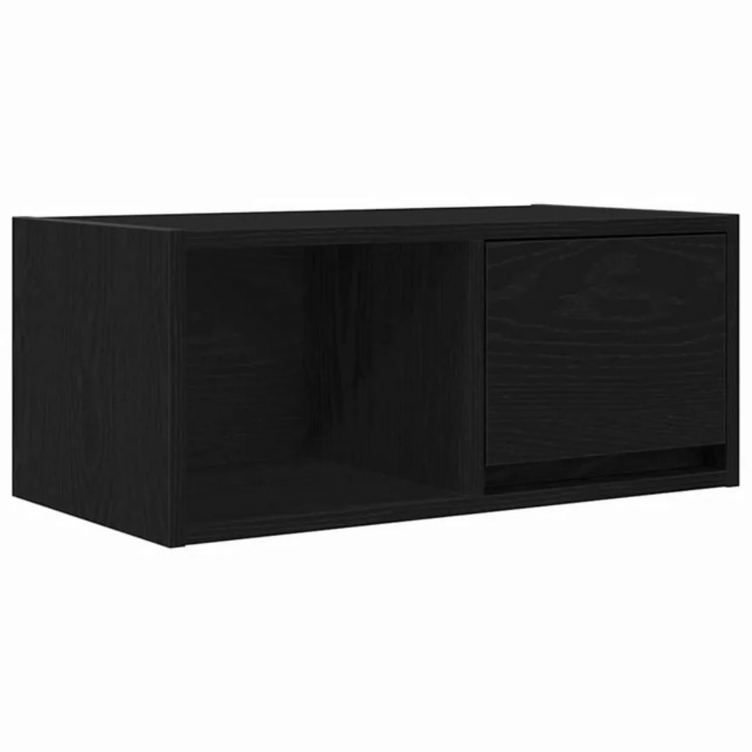 vidaXL TV-Schrank TV-Schrank Schwarz Eichen-Optik 60x31x25,5 cm Holzwerksto günstig online kaufen