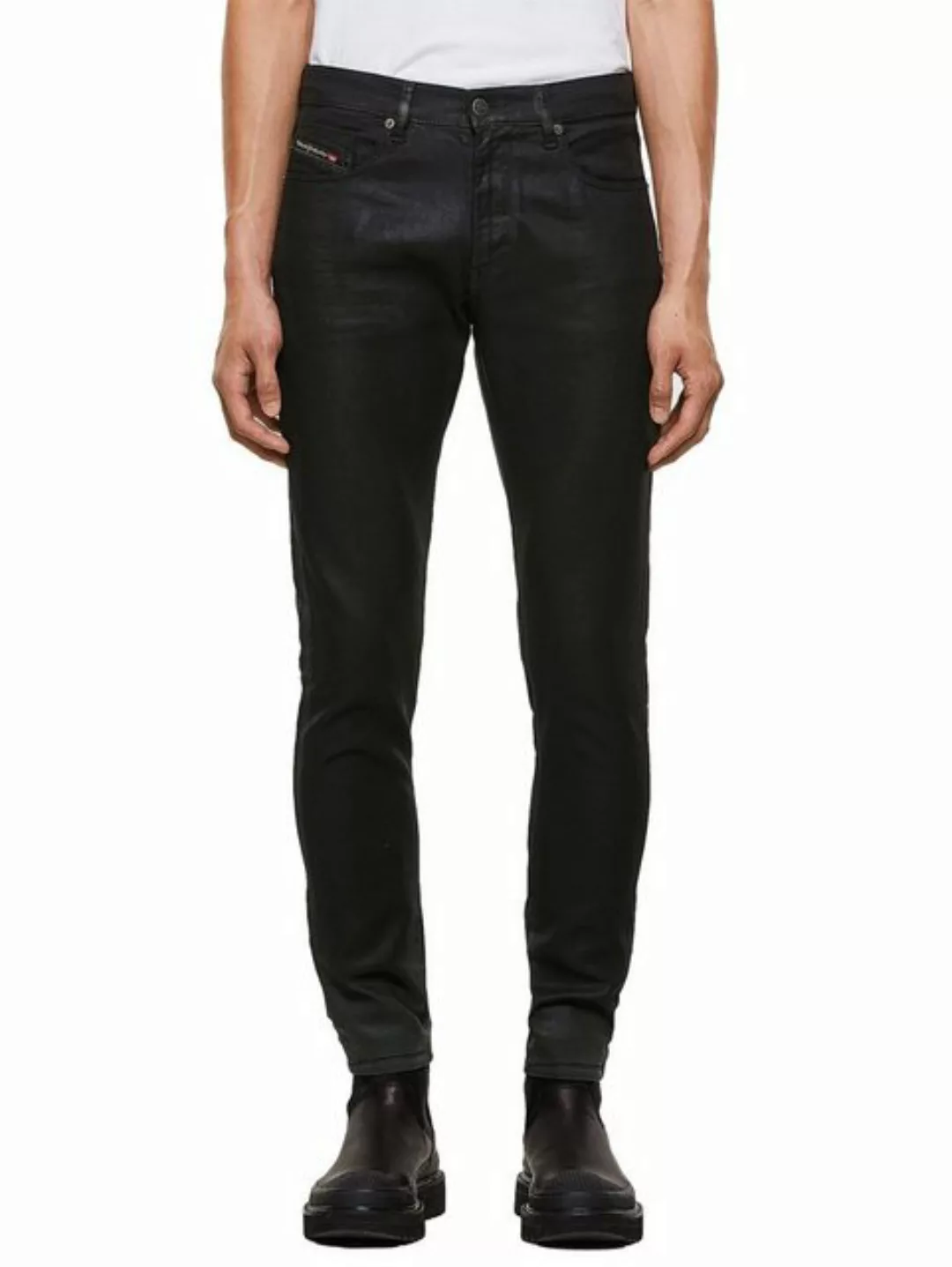 Diesel Slim-fit-Jeans Beschichtete JoggJeans - D-Strukt 069QX - Länge:32 günstig online kaufen