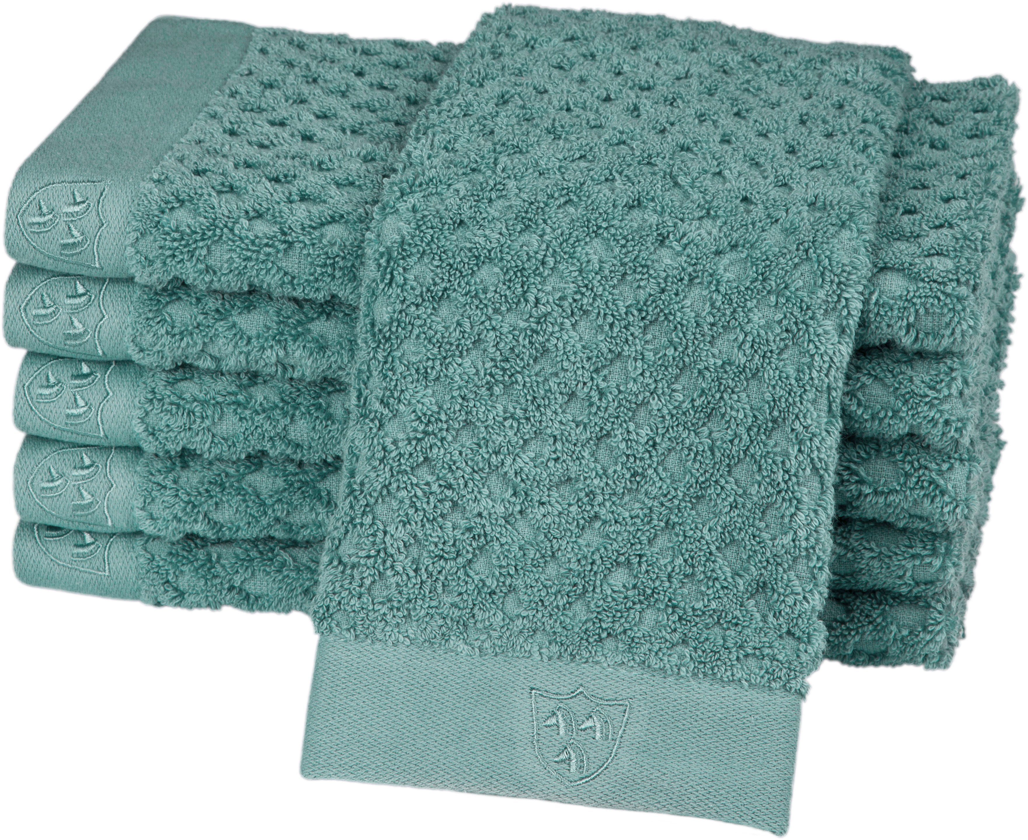 ROSS Gästehandtücher Harmony, Frottier (Packung, 6-St), günstig online kaufen