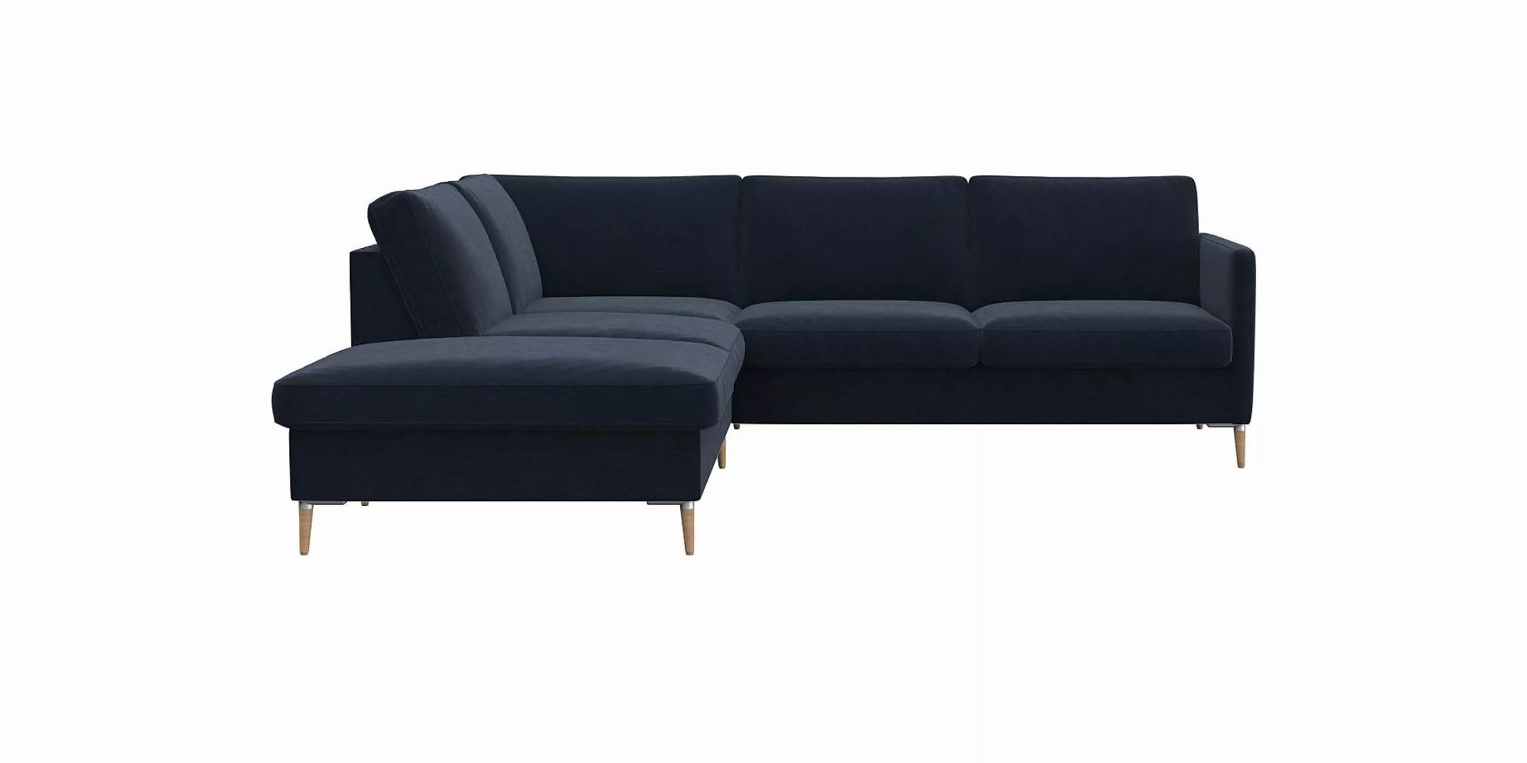 FLEXLUX Ecksofa "Fiore, super Sitzkomfort durch Kaltschaum im Sitz, L-Form" günstig online kaufen