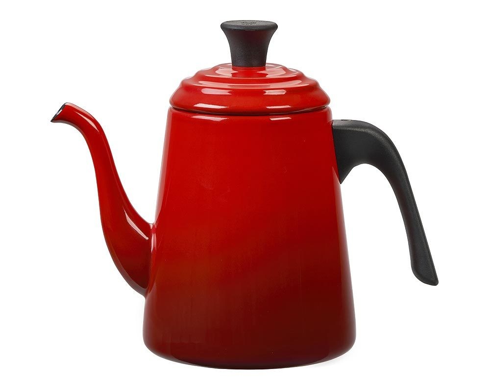 Le Creuset Wasserkessel Drip Kirschrot günstig online kaufen