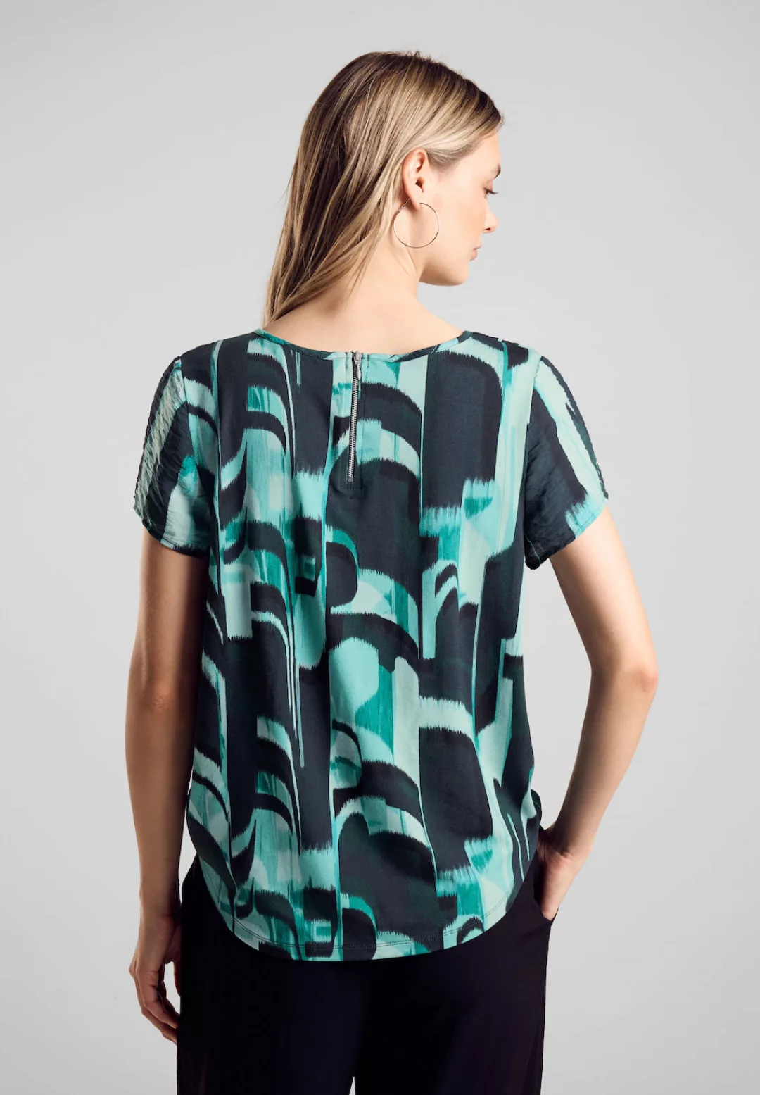 STREET ONE Print-Shirt, aus softer Viskose günstig online kaufen