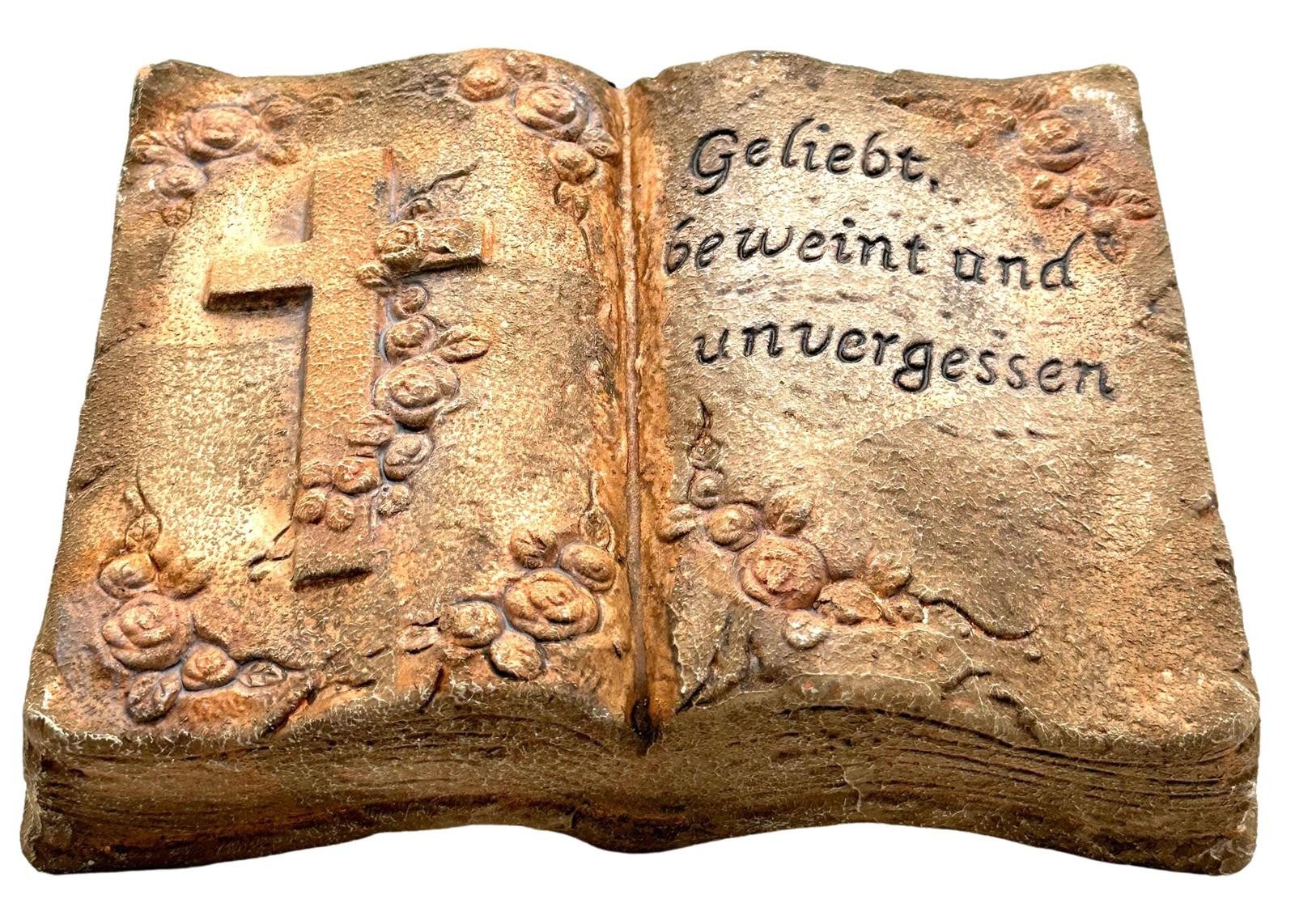 Bambelaa! Dekofigur Grabschmuck Deko Trauerartikel Kreuz günstig online kaufen