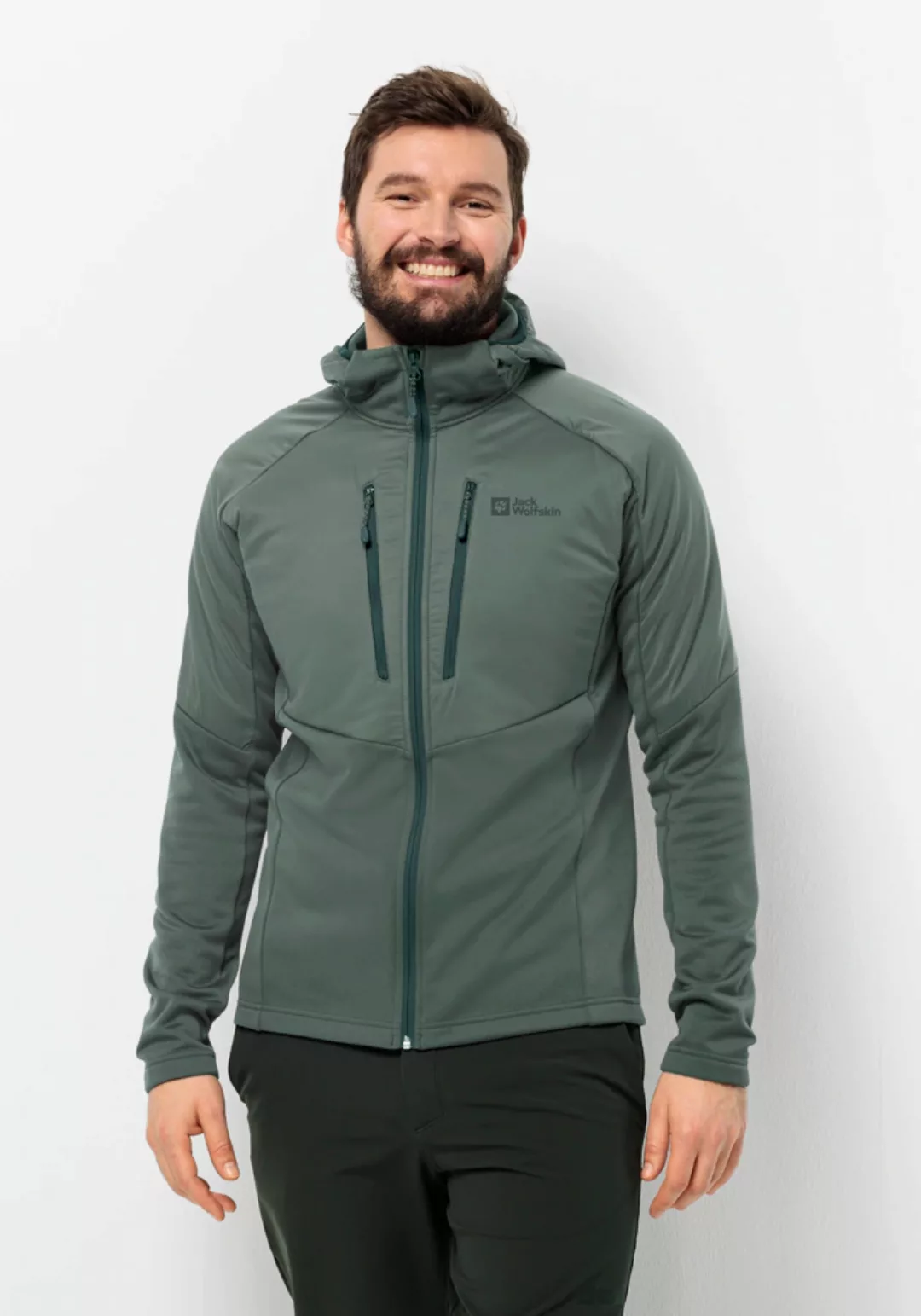 Jack Wolfskin Kapuzenfleecejacke "ALPGRAT PRO INS FZ M", mit Kapuze günstig online kaufen