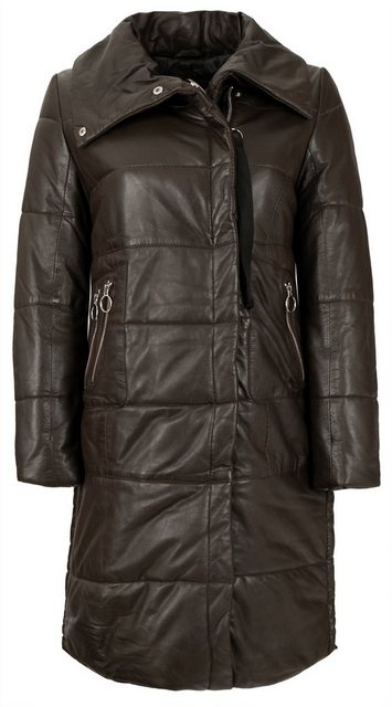 Jilani Lederjacke Sorel Jilani - Damen Ledermantel Steppmantel Lammnappa du günstig online kaufen