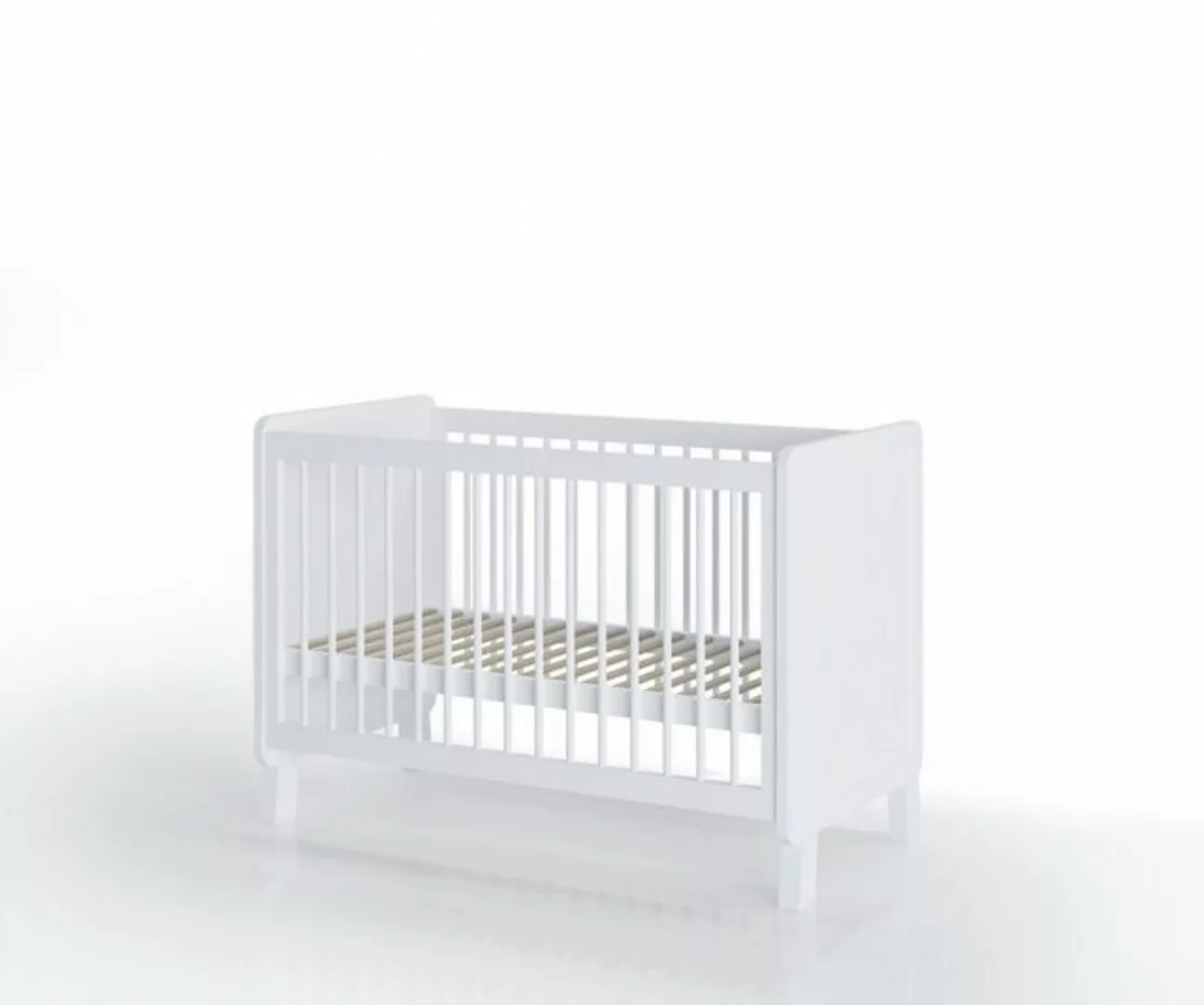 FabiMax Babybett Nachteule, 120x60 cm, 3-fach Höhenverstellbar, Umbaubar zu günstig online kaufen