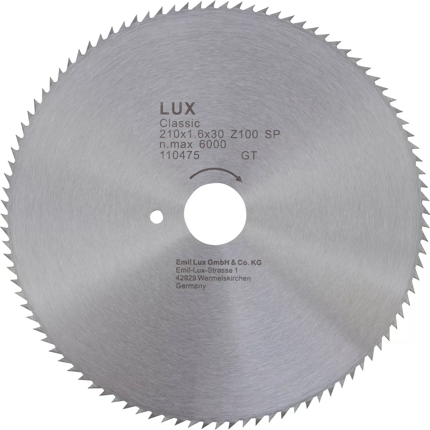 LUX CV-Kreissägeblatt 210 mm x 30 mm 72 Z günstig online kaufen