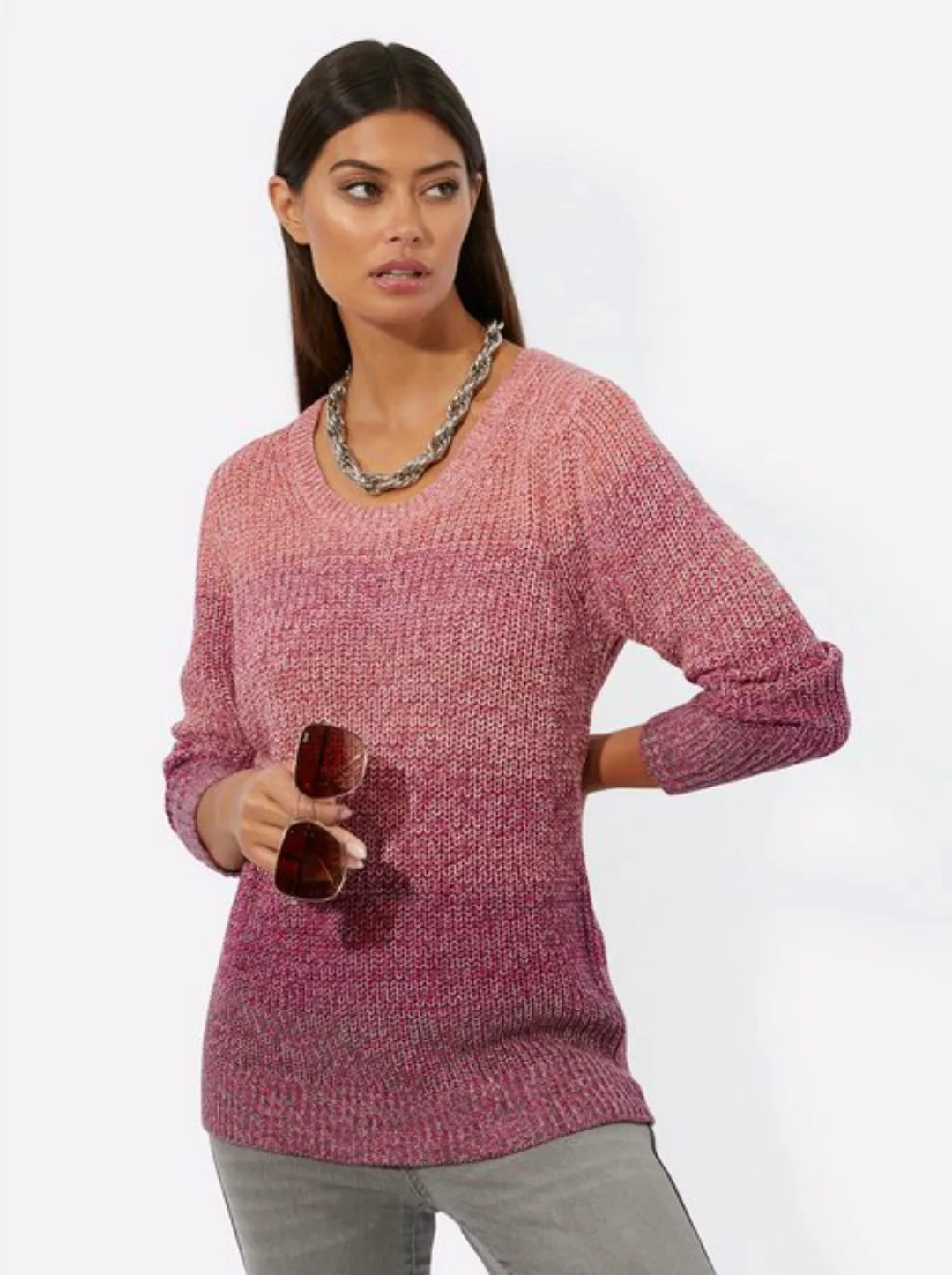 creation L Strickpullover Langarm-Pullover günstig online kaufen