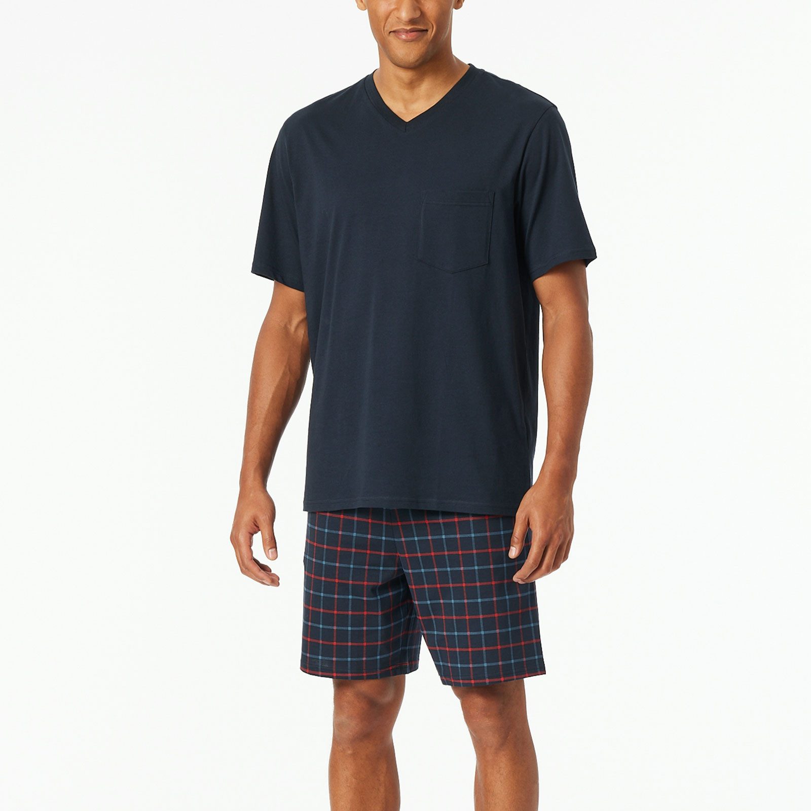 Schiesser Shorty ""Comfort Essentials"", (2 tlg.), mit aufgesetzter Brustta günstig online kaufen