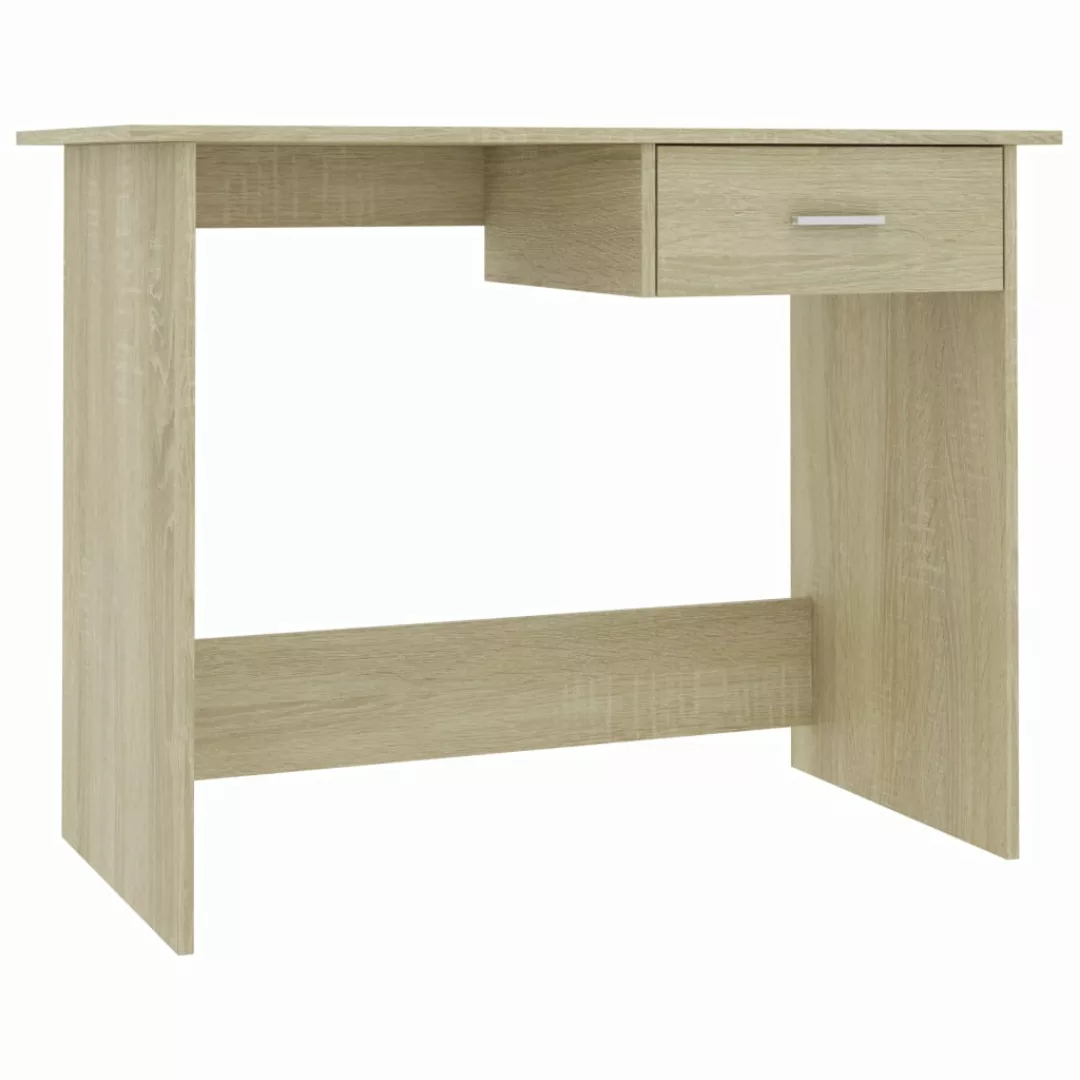 Schreibtisch Sonoma-eiche 100x50x76 Cm Spanplatte günstig online kaufen